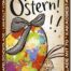 Frohe Ostern Schokolade